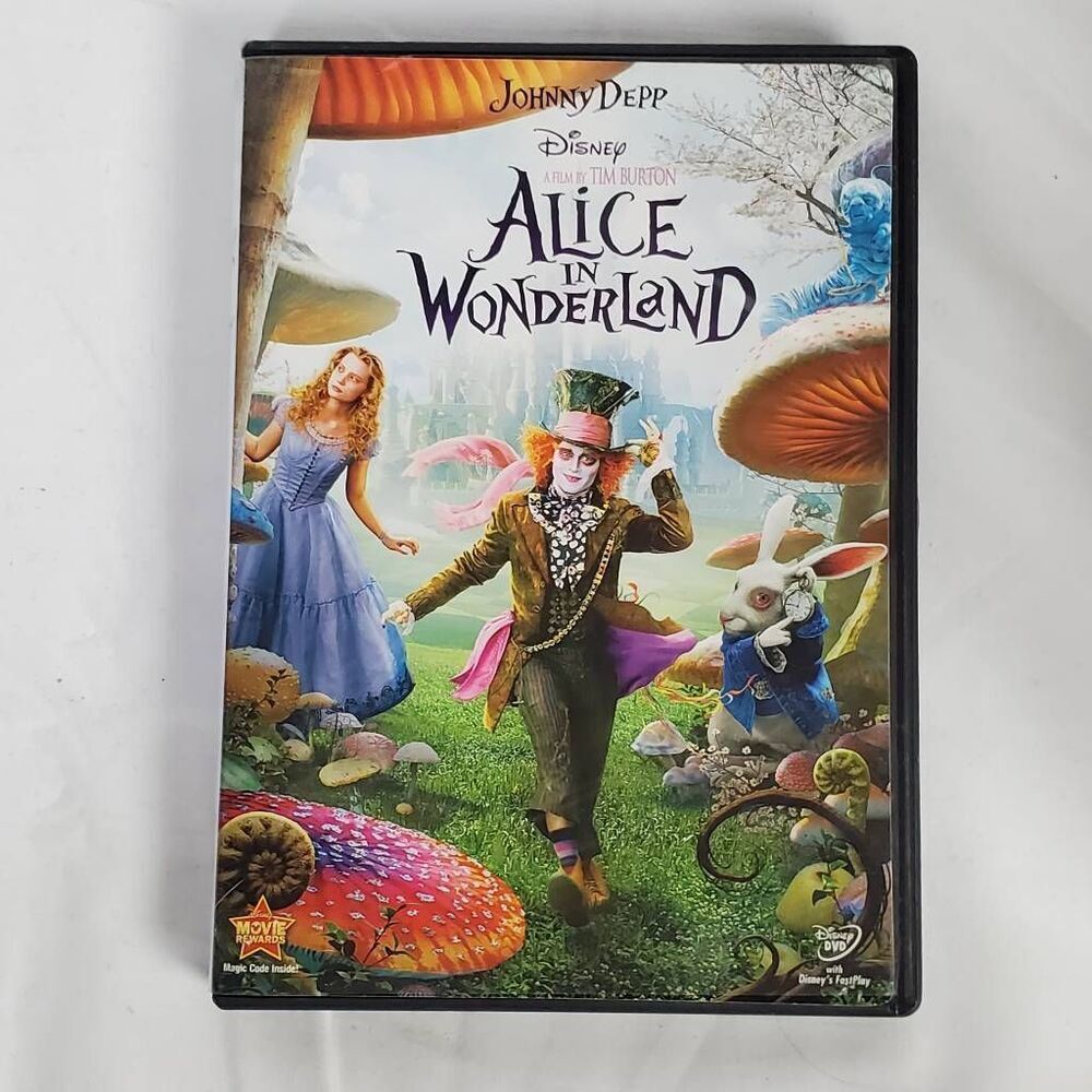 Alice in Wonderland (Disney, Tim Burton) (DVD)